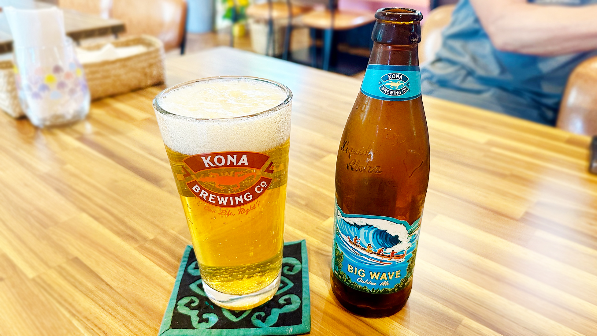 静岡県菊川市　MALA PUA マラプア ハワイアンカフェ KONAビール BIG WAVE